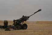 M198 155mm Howitzers firing at Camp Guernsey ARNG Base
 - photo 36 