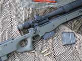 Accuracy International Arctic Warfare Super Magnum AWSM rifle, caliber .338 Lapua Magnum
 - photo 5 